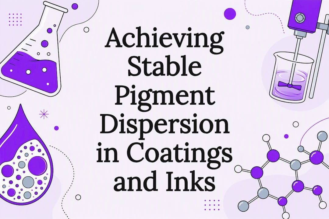 Achieving Stable Pigment Dispersion in Coatings and Inks