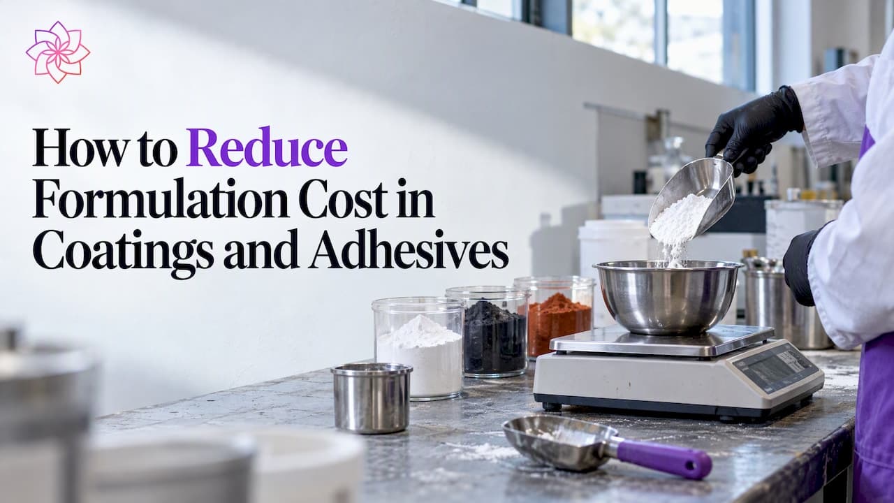 How to Reduce Formulation Cost in Coatings and Adhesives