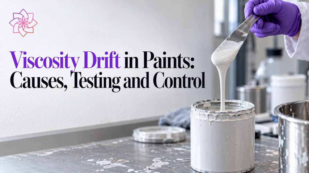 Viscosity Drift in Paints: Causes, Testing and Control